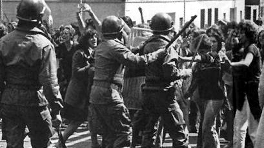 Manifestazione femminista 1977